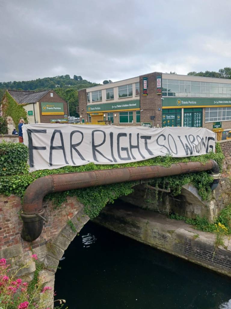 Far Right So Wrong banner